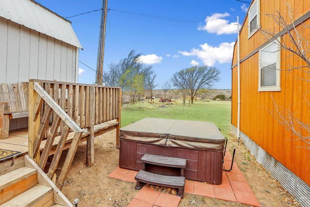 Palo Duro Canyon Texas - Cowboy Cabin Eksteriør bilde